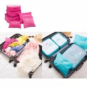 캐리어 정리 메이크업 여행용 멀티 파우치 세트 Jja7+6EXn