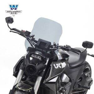 오토바이 앞유리 레블1100 윈드스크린 소형 투명 37x37 실드 바람막이 스쿠터 . 지지대
