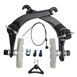 JLRO BMX 후면 U-브레이크 알루미늄 단조 자전거 합금 베이킹 부품 시스템