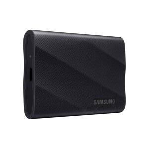 삼성 T9 포터블 SSD 1TB USB 3.2세대 2x2 외장 솔리드 스테이트 드라이브 Seq. 게임 학생 전문가 MU-PG1T0B /AM 블랙 읽기 속도 최대 2 000MB/s