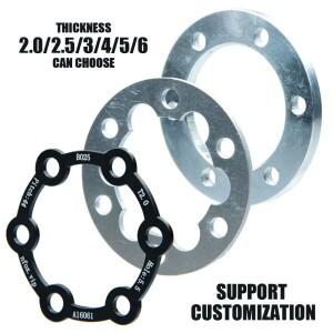 전기 스쿠터 브레이크 디스크 3 개스킷 자전거 6 구멍 2 와셔 4 허브 5mm 꽃 드럼 높이기 알루미늄 패드 블