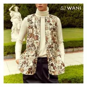 SJ와니 뉴 이태리 램스킨 베스트1종(와니플라워)