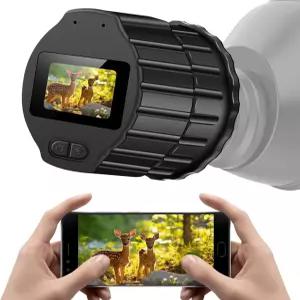 64GB WiFi 망원경 카메라 접안렌즈 전자 1.5인치 화면 1080P FHD 녹화 현미경 액세서리 천체 사진 촬영용