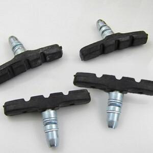 자전거 브레이크 패드 사이클링 V 홀더 신발 블록 림 1PC