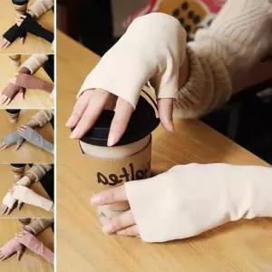 무지 슬림 핸드워머 암워머 얇은 편한 기모