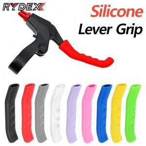 자전거 브레이크 레버 커버 실리콘 그립 보라색 빨간색 파란색 녹색 핑크 도로 Mtb Bmx 스쿠터 보호대 액세