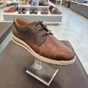 엘칸토 HC11 소가죽 남성화 초경량 세미케주얼 보트화 B2J0U5Y1337