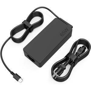 COWOOGMZ 65W USB C 노트북 충전기 레노버 씽크패드 X1 X13 T14 T15 E15 T480s T490 E480 요가 7i 씽크북 13s 14 15 16 플러스 G4 45W 컴퓨터 타입 AC 전원 어댑터 지원