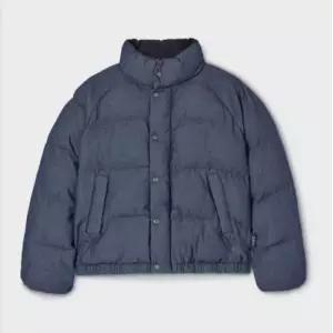 백화점 후아유 여성 데님 푸퍼 패딩 WHJPF4V16F