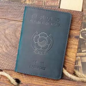 트래블여권 100%천연가죽대한민국여권케이스 여권파우치 여권지갑
