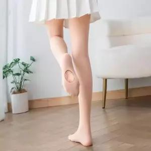 발레복 발레 양말 스타킹 성인용 고탄력 홀 타이즈 레깅스