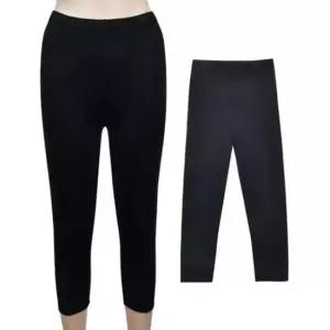 무지레깅스 (스킨센스)레이온 모달 심플 무지 여성용 7부 레깅스