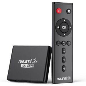 USB 드라이브 SD 카드용 NEUMI Atom 4K 라이트 울트라 HD 디지털 미디어 플레이어 - /UHD 비디오 HEVC /H.265 HDMI 아날로그 AV 자동 재생 루프 트리거 기능 제공