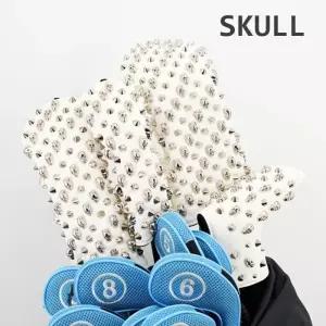 [글렌필드]스컬 퍼터/유틸리티/우드/드라이버커버 4종 1세트