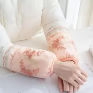 사무용 레이스 슬리브 짧은 팔토시 암워머 반토시