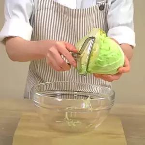 채칼 일본 올 스테인리스 와이드 105mm 양배추 사선형채칼