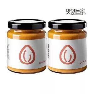 무첨가 무심 아몬드버터 260g 2병 국내제조 무설탕 무가당 아몬드100%