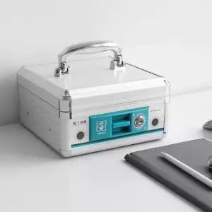 [문구/오피스] 매장 안전보관 지폐 돈통 B198 통장OTP 동전 미니금고 저금통 사무용금고개인용금고