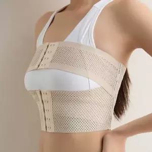 여성 용 산후 처짐 방지 가슴 리프팅 바스트 벨트 흉곽코르셋