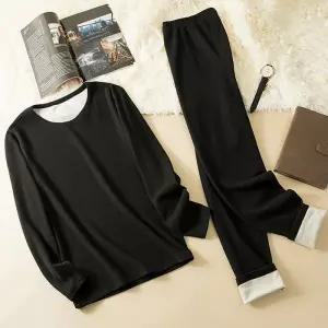 [굿스맨][내의세트] 남성 양모 방한 기모내복 상하세트