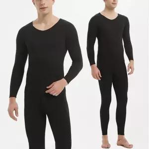 [굿스맨][내의세트] 남성 심리스 기모 보온내복 상하세트 2컬러