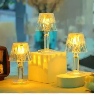 무드등 인테리어 감성분위기 크리스탈 테이블