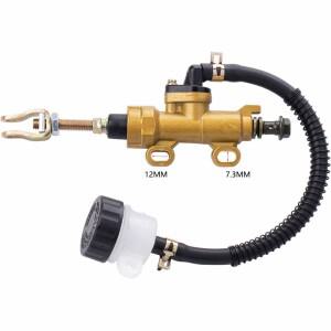 오토바이 후방 브레이크 펌프 발 유압 수리 스즈키 가와사키 혼다 야마하 1PCS 45mm 용 마스터 실린더