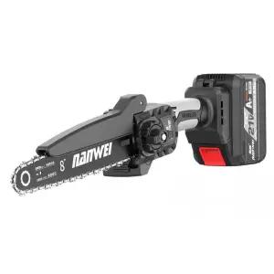 전동 장대톱 나무 가지치기 충전식 전지 높은가지기둥