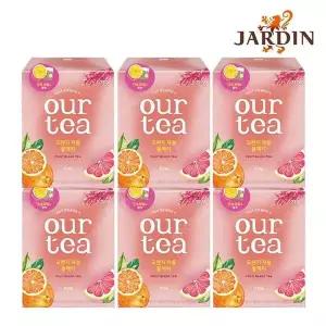 [셀러허브]쟈뎅 아워티 오렌지자몽 블랙티 8T X 6개(48T) 허브티 홍차 (S15920042)