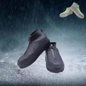 실리콘 신발방수 레인커버 장화 레인부츠 슈즈덮개 L 미끄럼방지