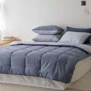 신혼이불세트 어반라인 이불베개세트 Q 그레이 먼지없는 침구세트