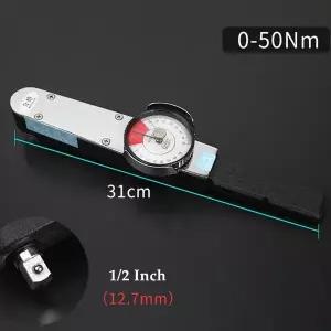 윤각게이지  10/20/30/50/100Nm 하드 디지털 토크 렌치 전문 미터 합금강 녹슬지 않는 다이얼 표시기 측정