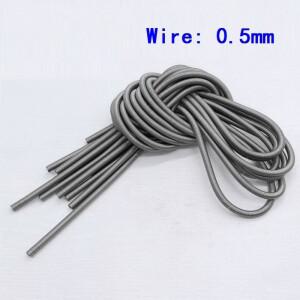 1개/몫 와이어 0.5mm 미터 스테인레스 스틸 인장 스프링 아웃 직경 3mm/4mm/5mm/6mm/8mm