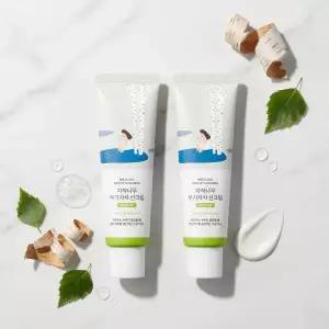 라운드랩 자작나무 무기자차 선크림 대용량 50ml 2개