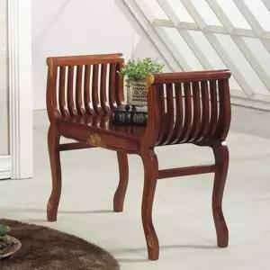 유럽풍 엔틱 소품 콘솔겸 1인 벤치 의자 / 형 체어 현관 밴치 벤취 평 식탁