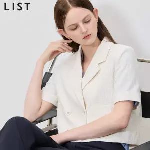 [리스트] 기품있는 트위드 더블 반팔 재킷