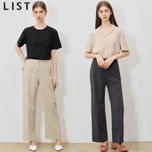 [리스트] 스르르 찰랑 시원한 미니멀 롱 와이드 팬츠