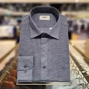 [레노마]린넨혼방 솔리드 라이크 일반핏 RQSSG0015NY