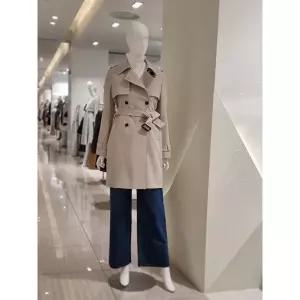 [SOUP]벨티드 클래식 하프 트렌치코트(SC3BB90)