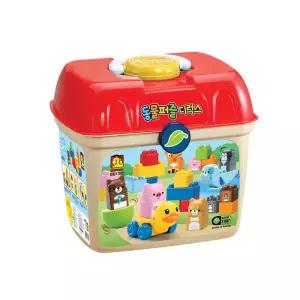 옥스포드 BB1342 동물퍼즐 디럭스 블록 유아 블럭 조립 만들기 소품 선물 완구 보드게임