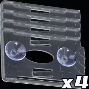 자동차 카드 슬리브 주차 티켓 클립 거치대 패스너 앞유리 정리함 스티커 홈 오피스 ID IC 커버