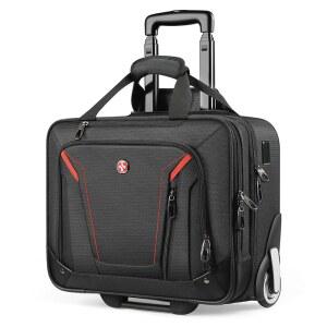 스타 클라우드 단단한 프레임 롤링 노트북 가방 18