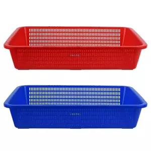 채반 바구니 6호 사각형 수확 및 세척용 수납 용기