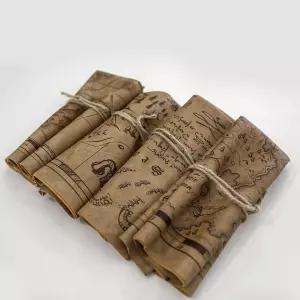 보물지도 태피스트리 포스터 코스프레 배경 할로윈 테마