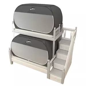 돌고래 난방텐트 1인용 암막 방한 싱글 블랙아웃 2층 이층