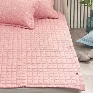 TBZ 아티 소프트마이크로 침대패드 Q 퀸 핑크