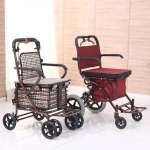 보행기 실버카 쇼핑카트 접이식 어르신 유모차 쇼핑 성인용