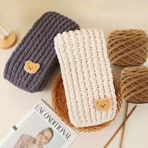 목도리 DIY 뜨개질 세트 털실 손뜨개 패키지 DD-12490