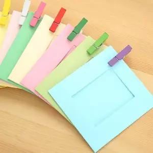 미니 폴라로이드 종이 액자 노끈사진걸이 사진 꾸미기 폴라로이드액자 종이액자 미니액자