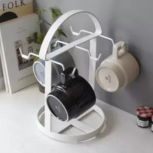 철제 손잡이컵걸이 머그잔 커피잔 걸이 거치대 건조대 머그잔걸이 머그컵정리대 컵건조대